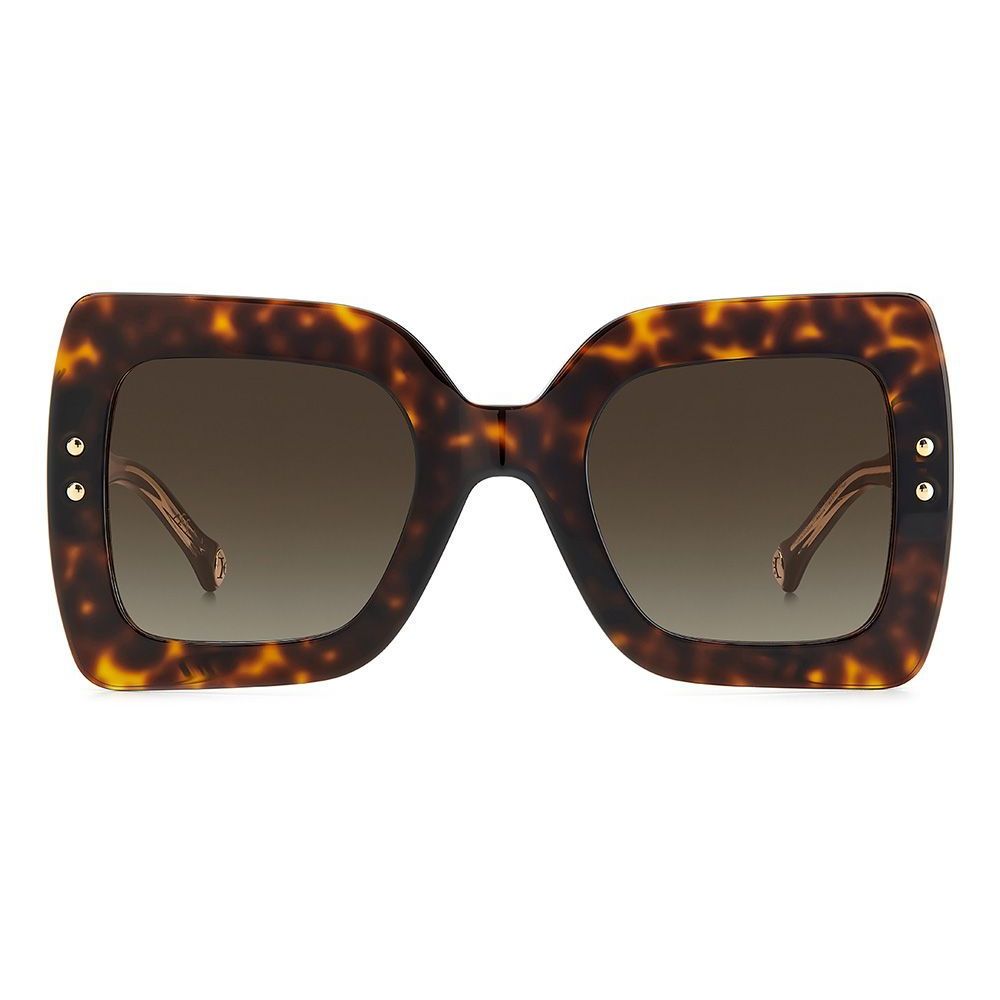 Carolina Herrera Brown Acetate Sunglasses Glam Steals