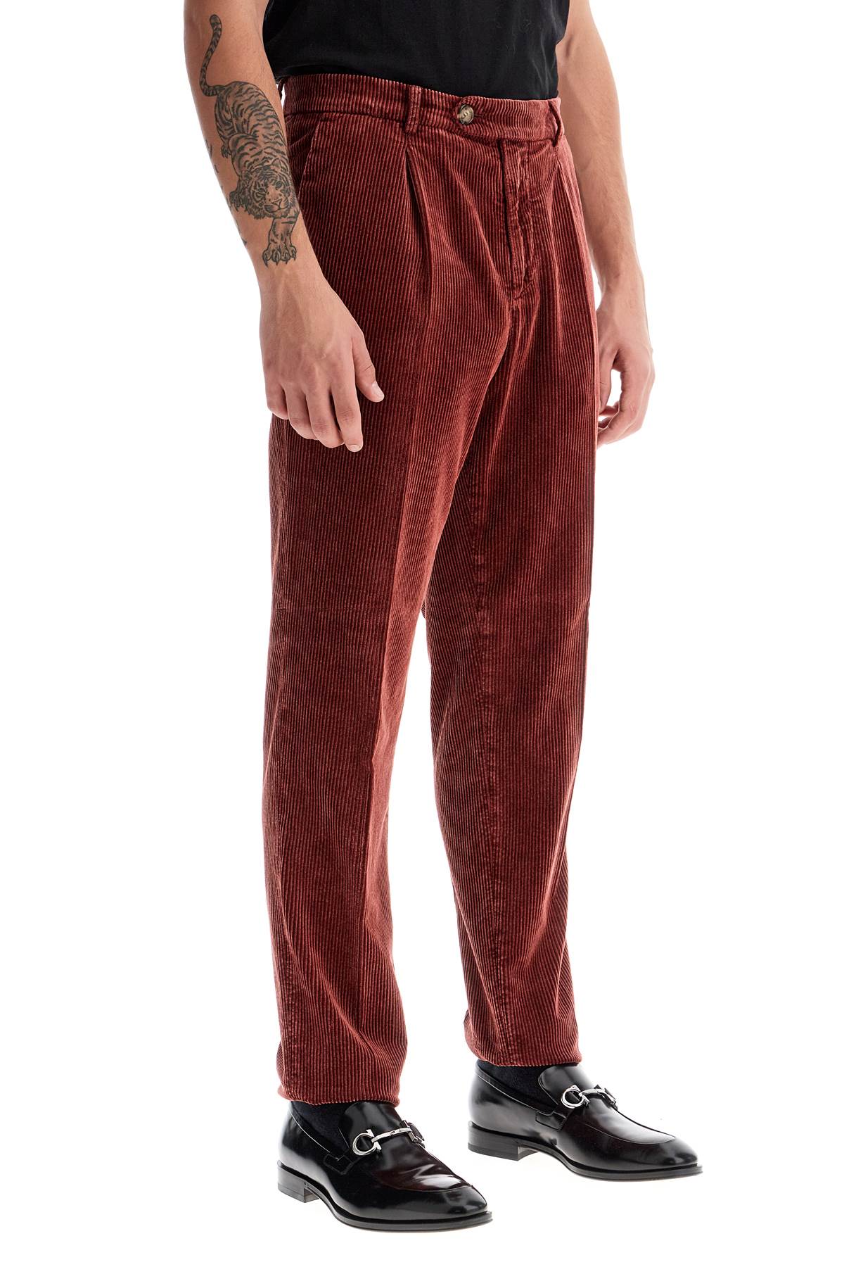 Brunello Cucinelli corduroy leisure fit pants